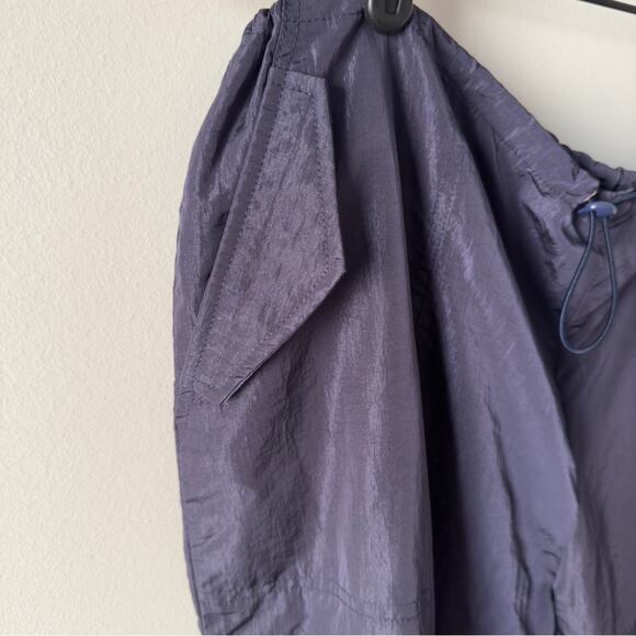 Revolve Superdown Ruby Parachute Pant Stylish Navy Cargo Pants adjustable waist - Picture 7 of 14